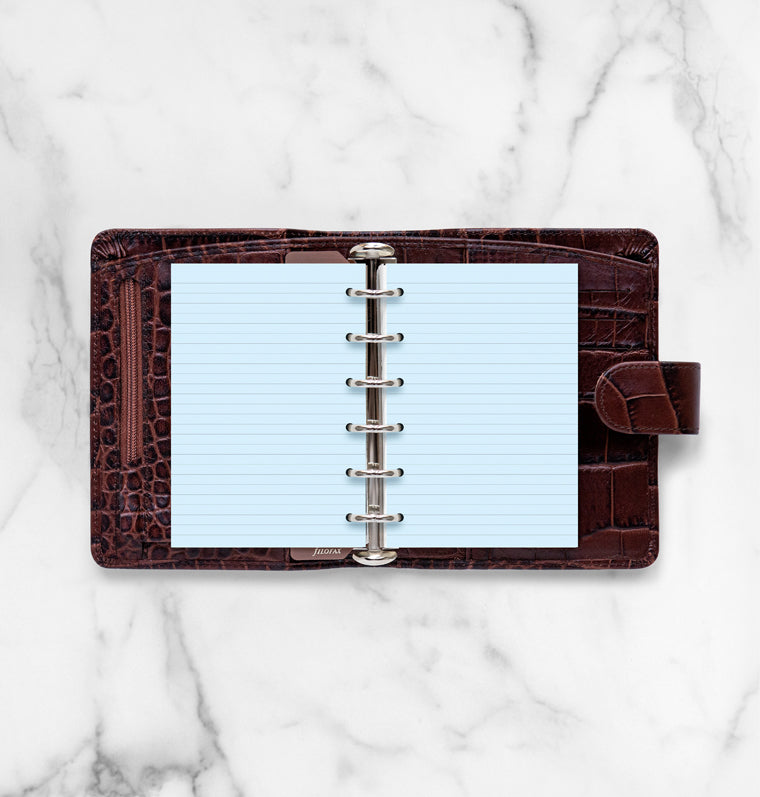 filofax-notizpapier-blau-liniert-pocket-20-blatt image 3