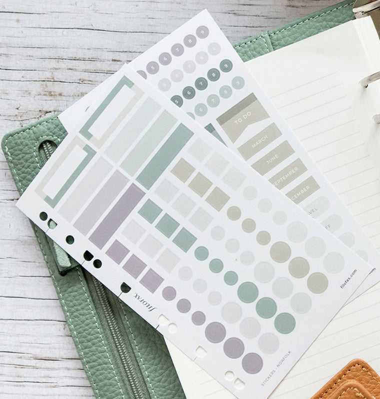 filofax-norfolk-sticker-set-wiederabl-sbar-personal-a5 image 4